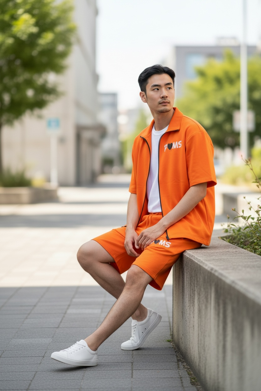 Windbreaker short sets